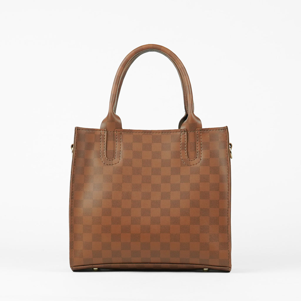 Service Bag Brown (checkered)