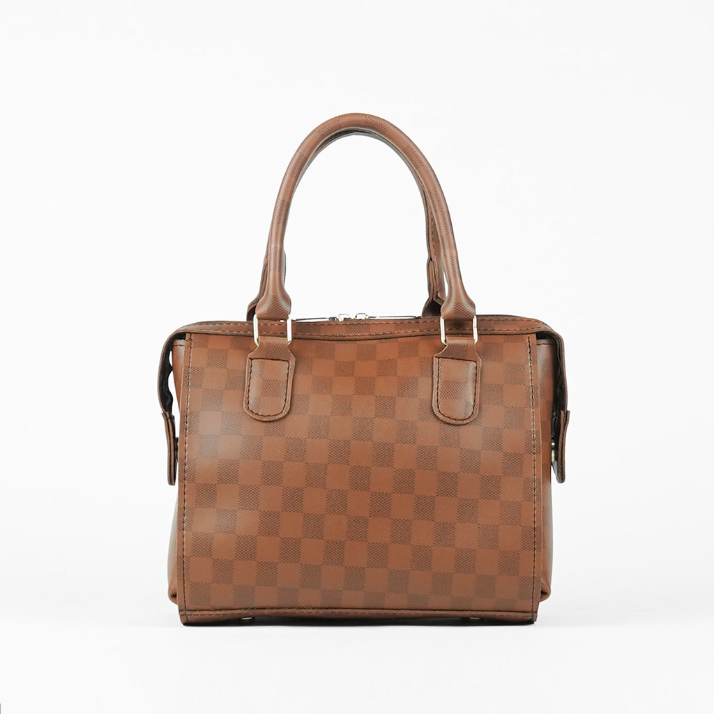 Olive Bag Brown (checkered)