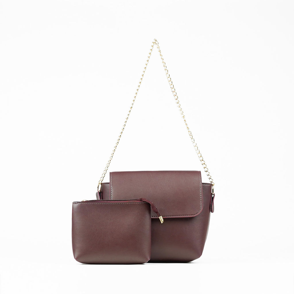 Blossom Twilly set of 2 Bag maroon