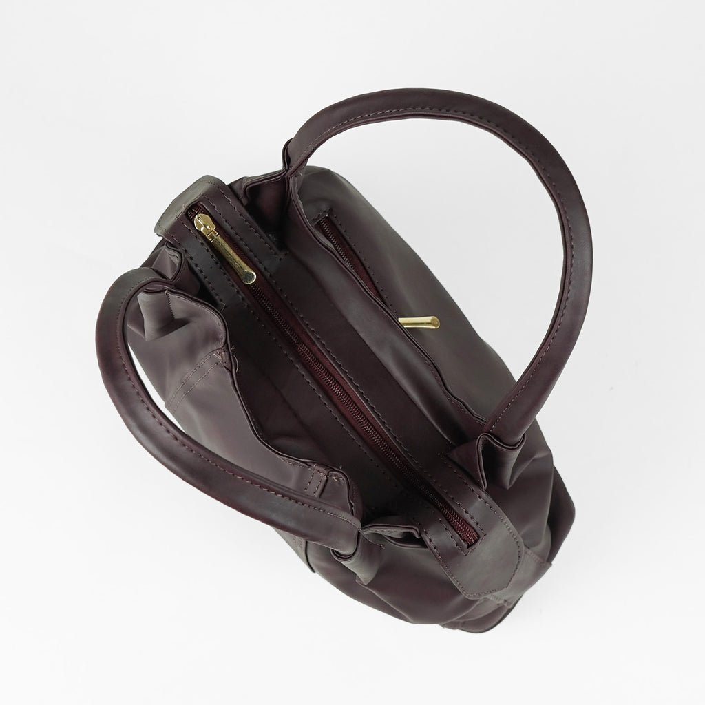 Scrunchie Bag Maroon