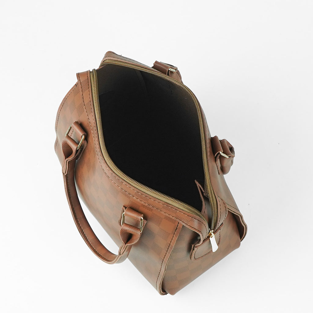 Olive Bag Brown (checkered)