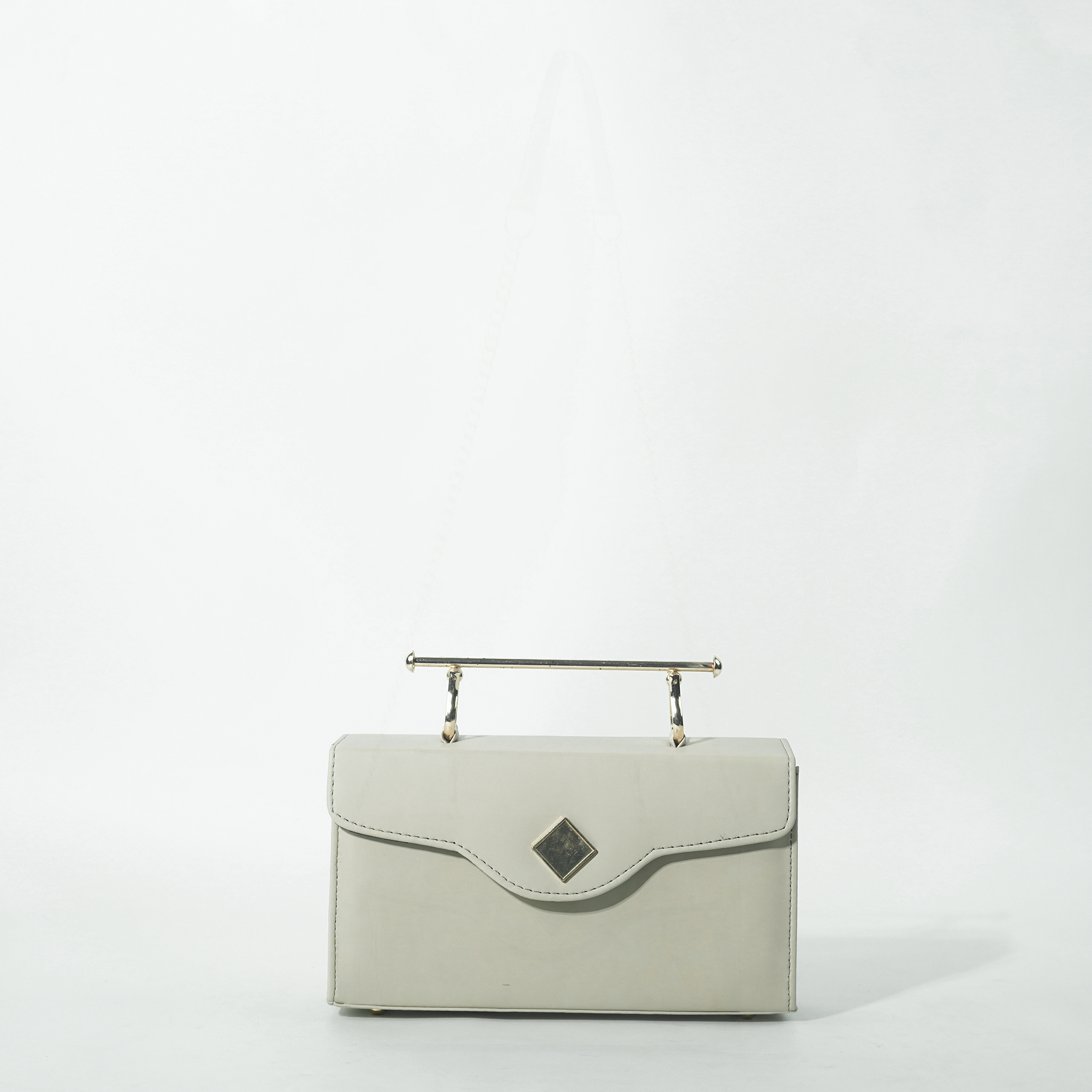 Elegant Box bag Beige