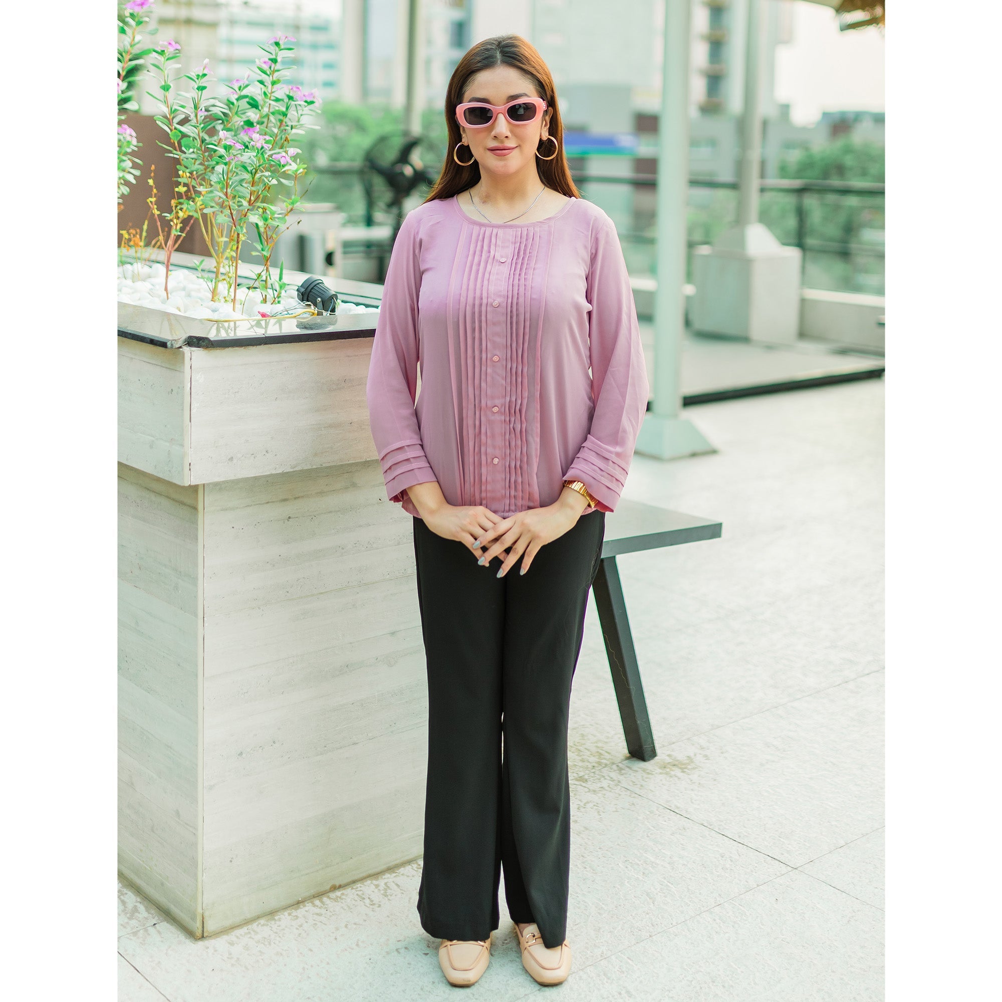 Candy top shirt (pink)