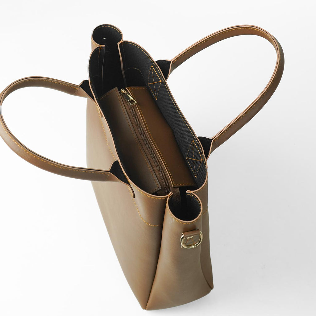 French bag set of 2 brown