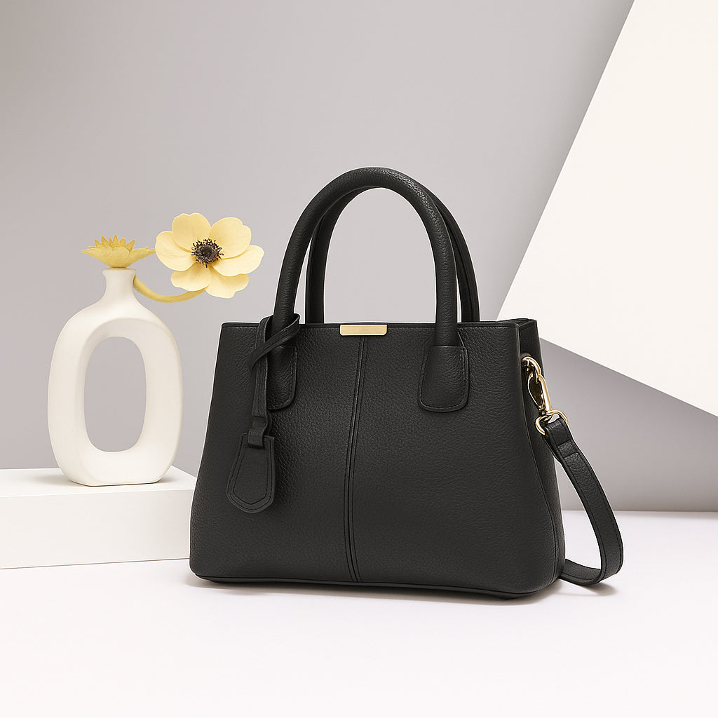 Jacob Bag Black Textured