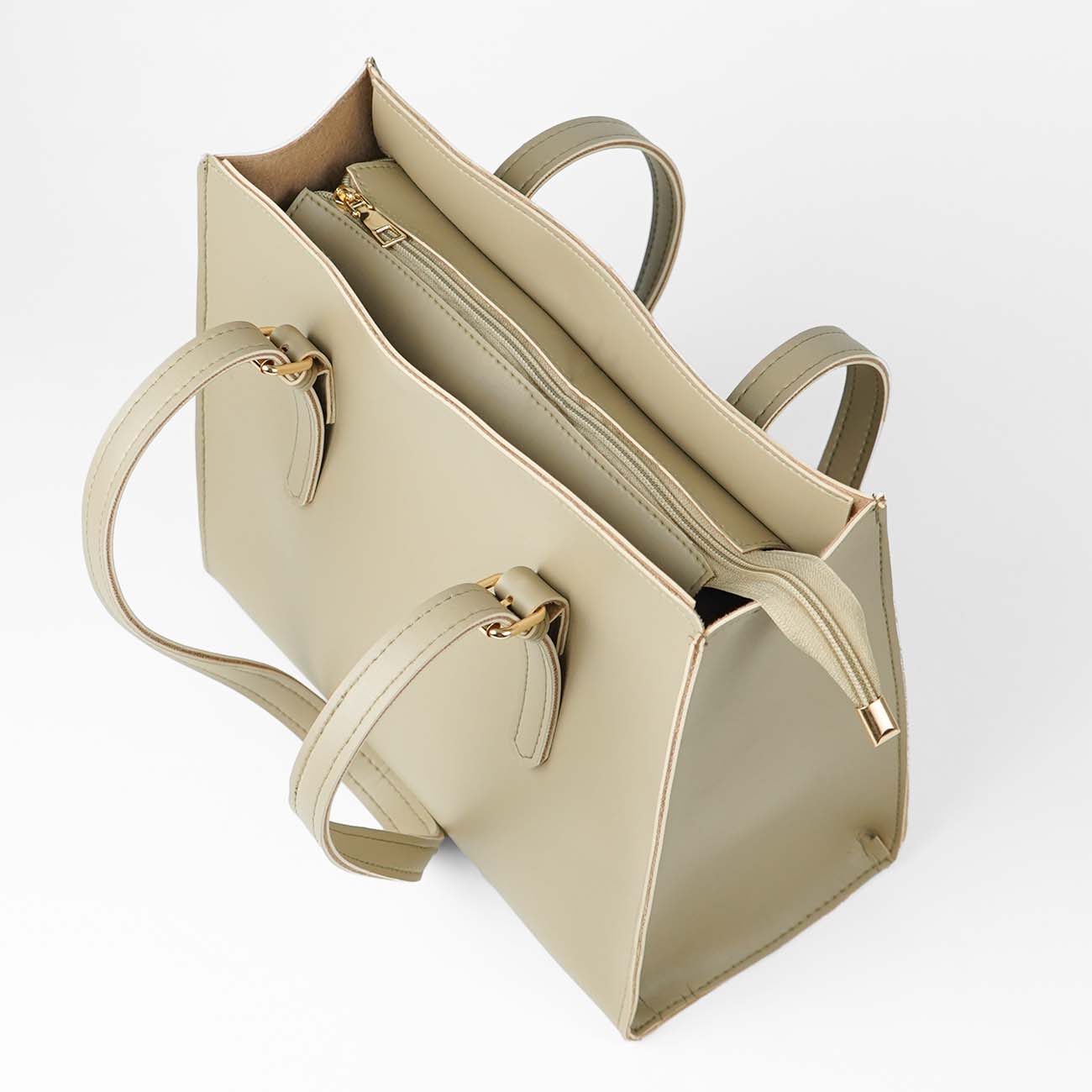 Crew bag set of 2 beige