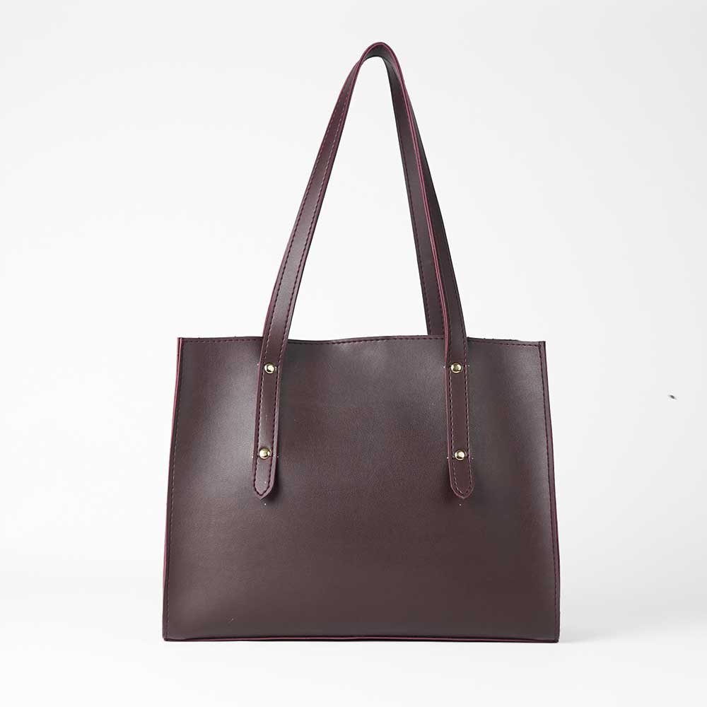 Apple Bag set of 3 Maroon