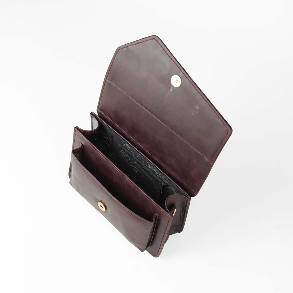 Olivia Bag (maroon Plain)