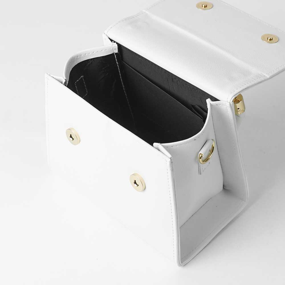 Elsa Bag (White Plain)