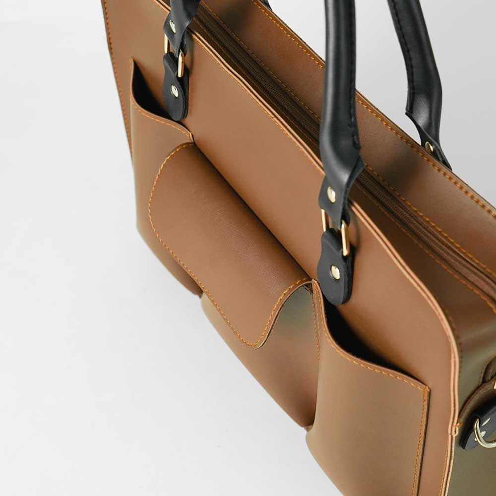 Fizzy Laptop Bag Brown