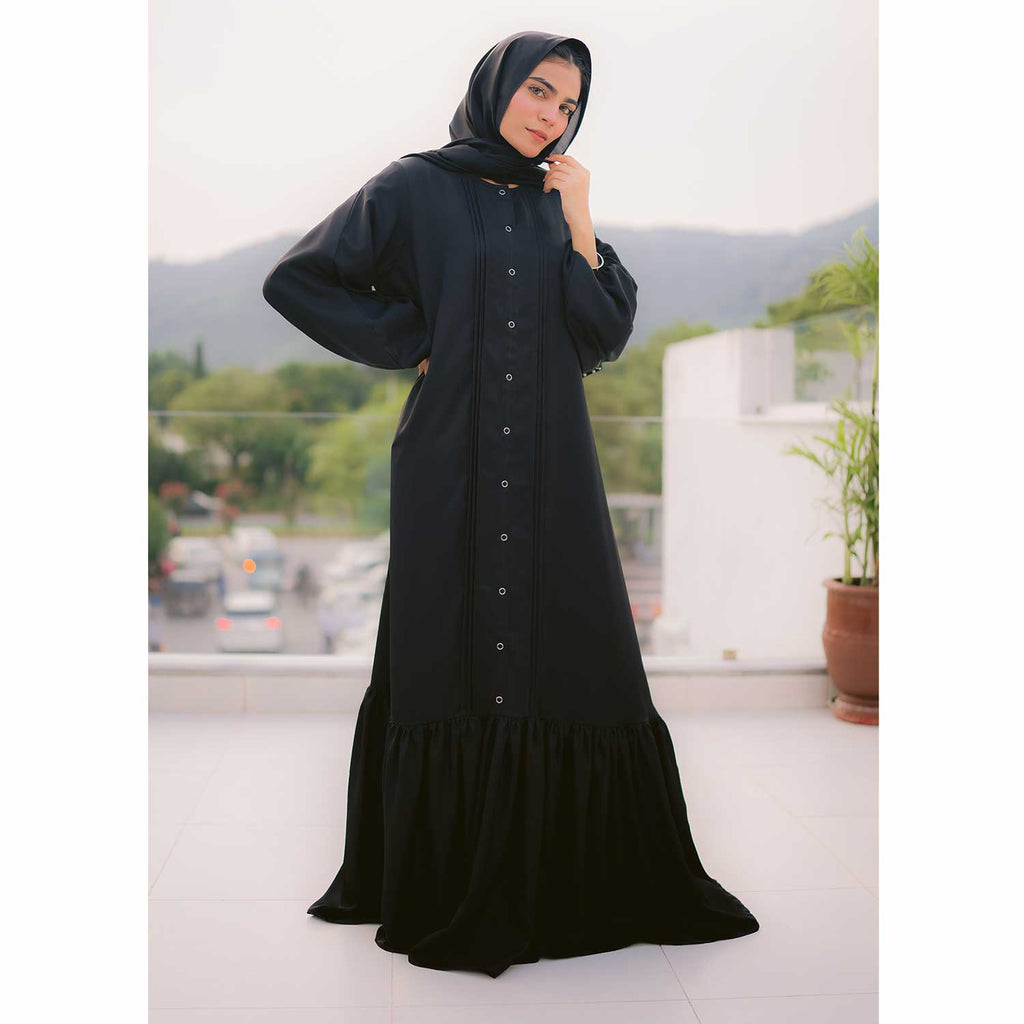 Black abaya (007) 