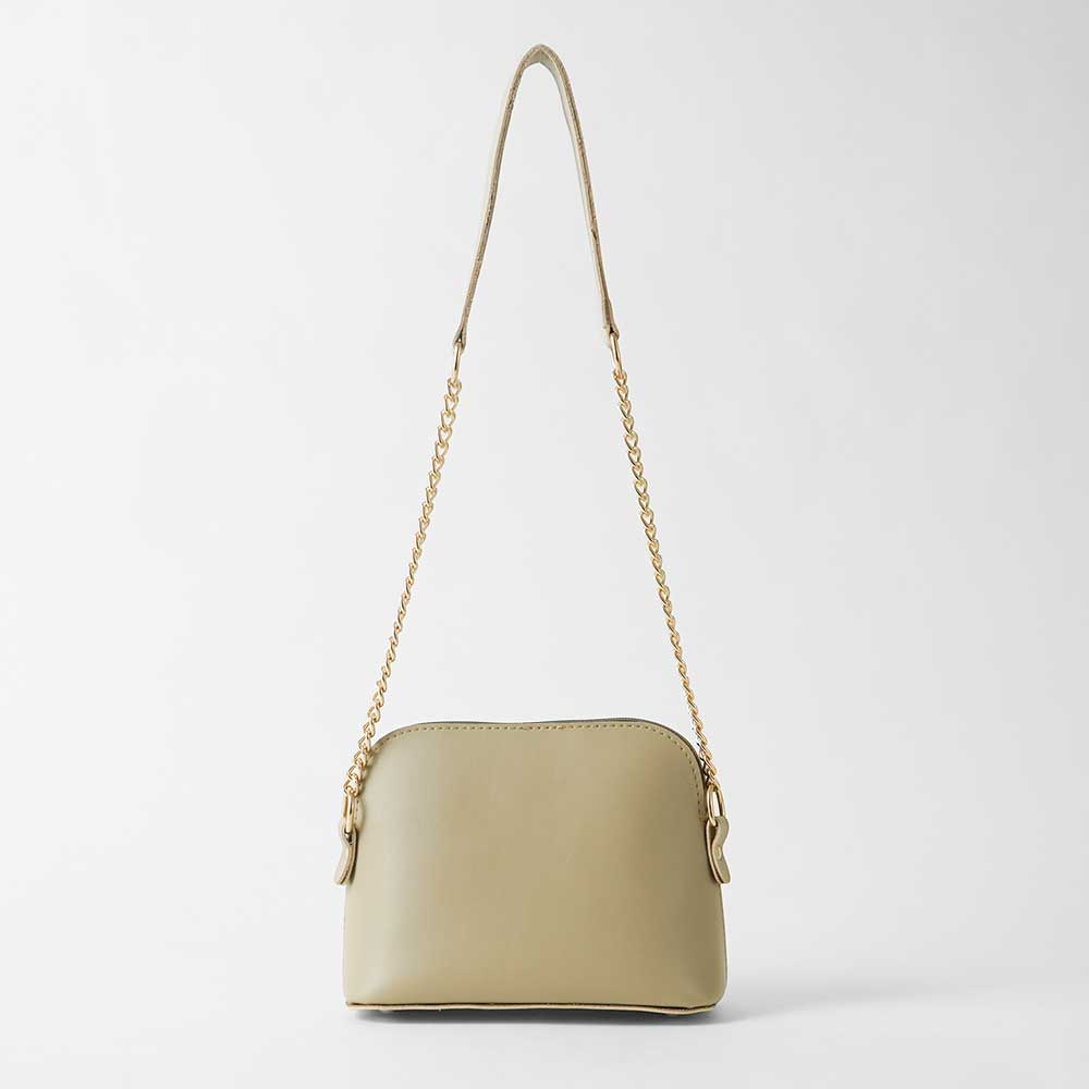 Pouch Size Shoulder Bag Beige