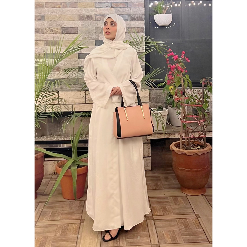 Abaya (Pearl White Color) for Women Online in Pakistan by Astore