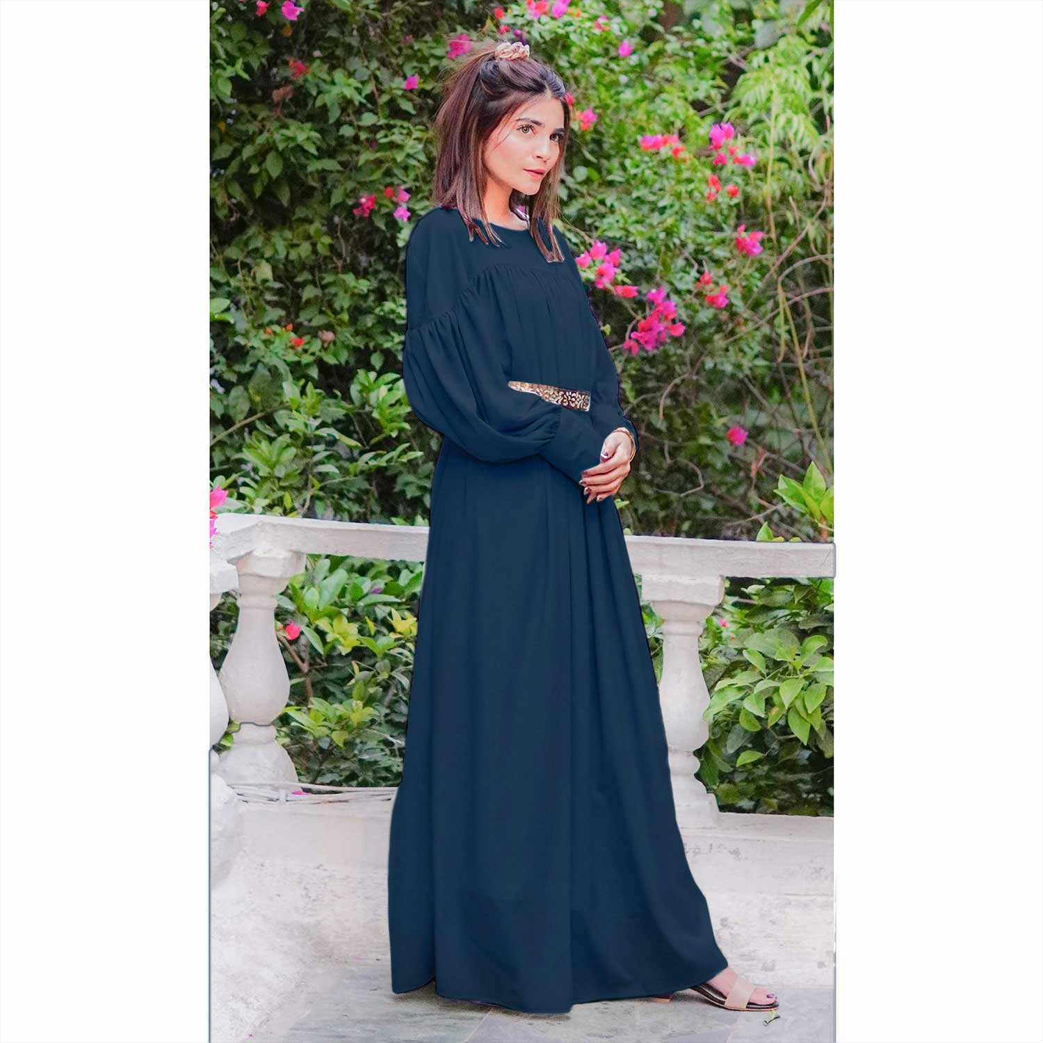 Crinkle Maxi (Blue color)