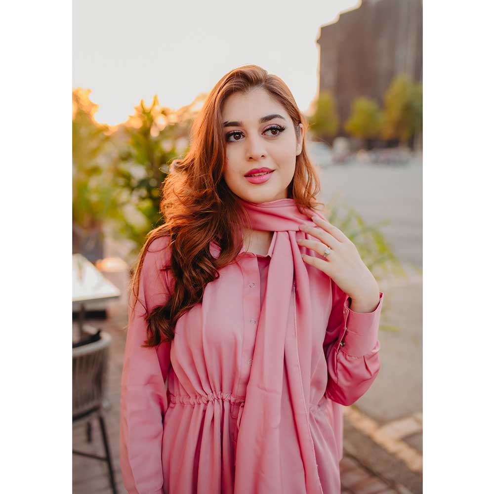 Shop Maxi Abaya (pink) - Latest Abaya Design