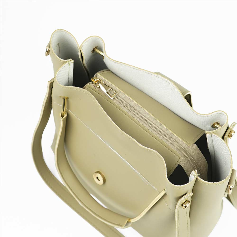 Emerald Bag Set Of 3 Beige